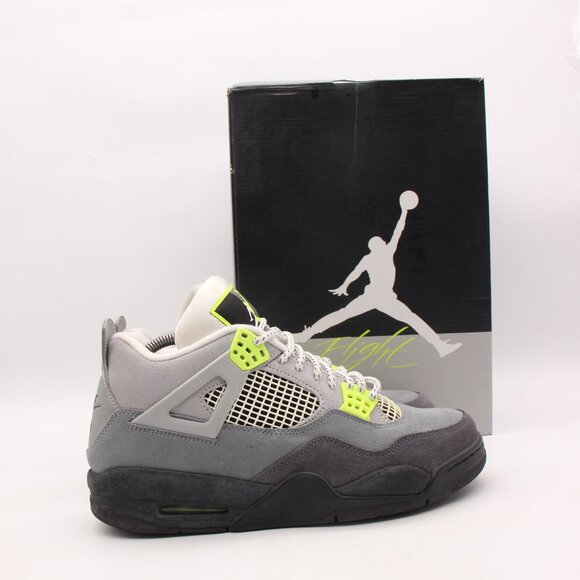 air jordan 4 neon volt